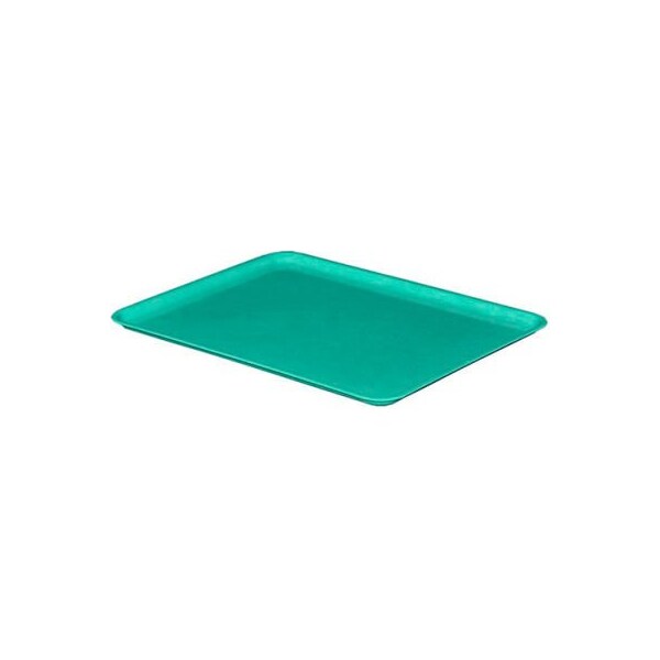 Mfg Tray Nestable Lid For Storage Tote, 12-3/8 in L x 9-3/4 in W, Green, Fiberglass 9301185113 - main